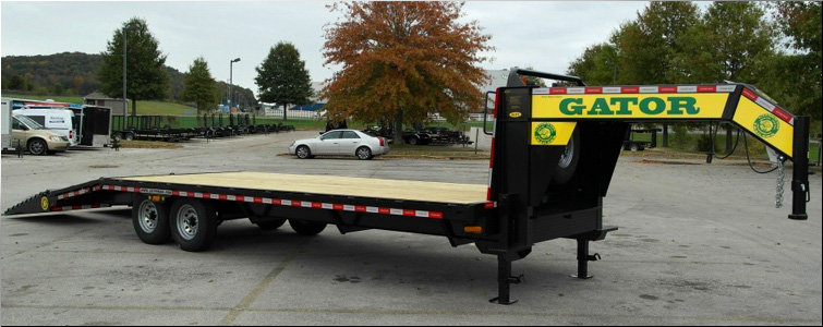 Gooseneck flat bed trailer for sale14k  Logan County, Kentucky
